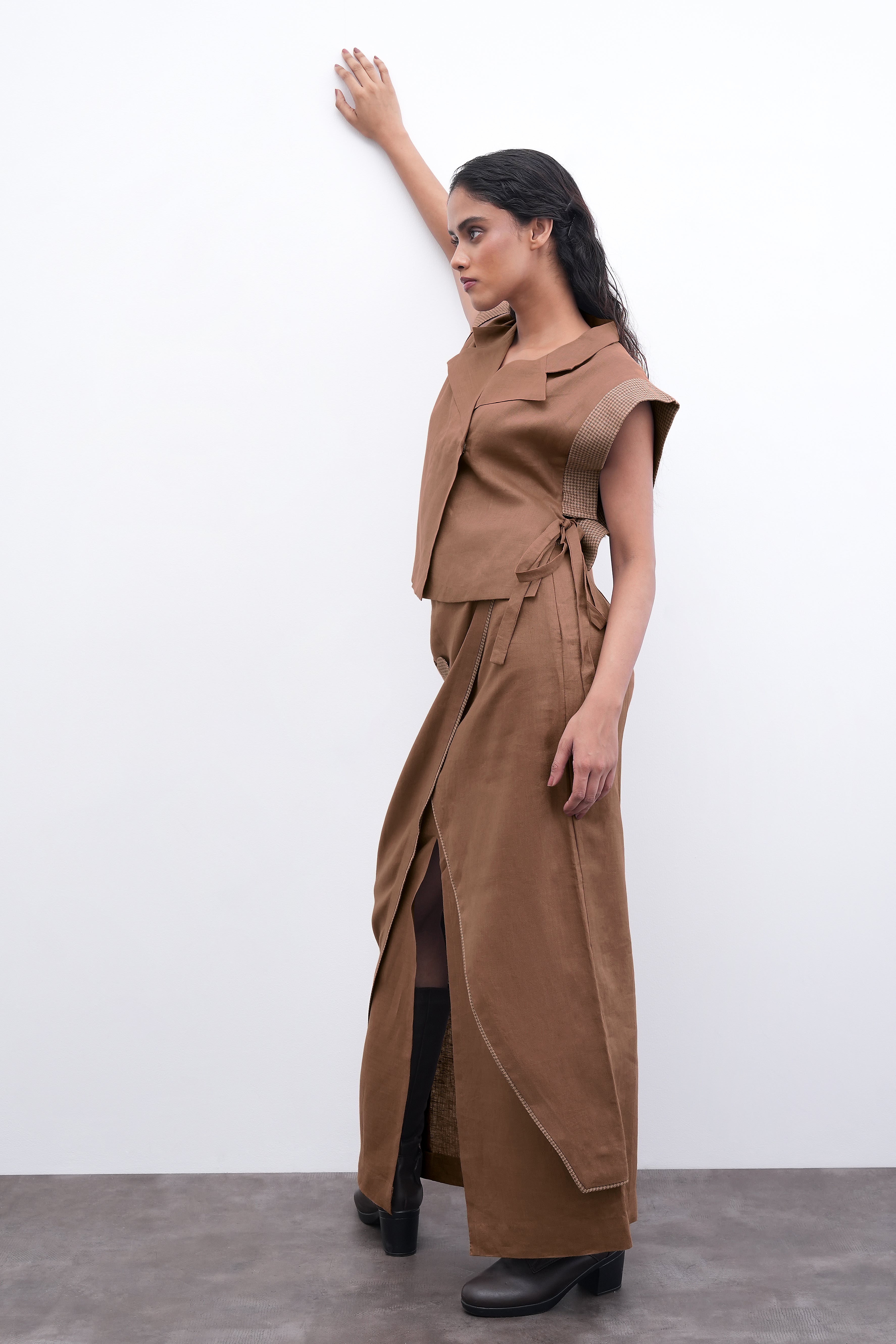 CAPE OF COMMAND Blazer/Skirt Duo