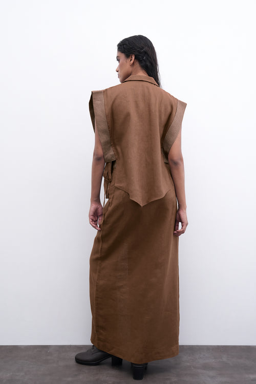 CAPE OF COMMAND Blazer/Skirt Duo