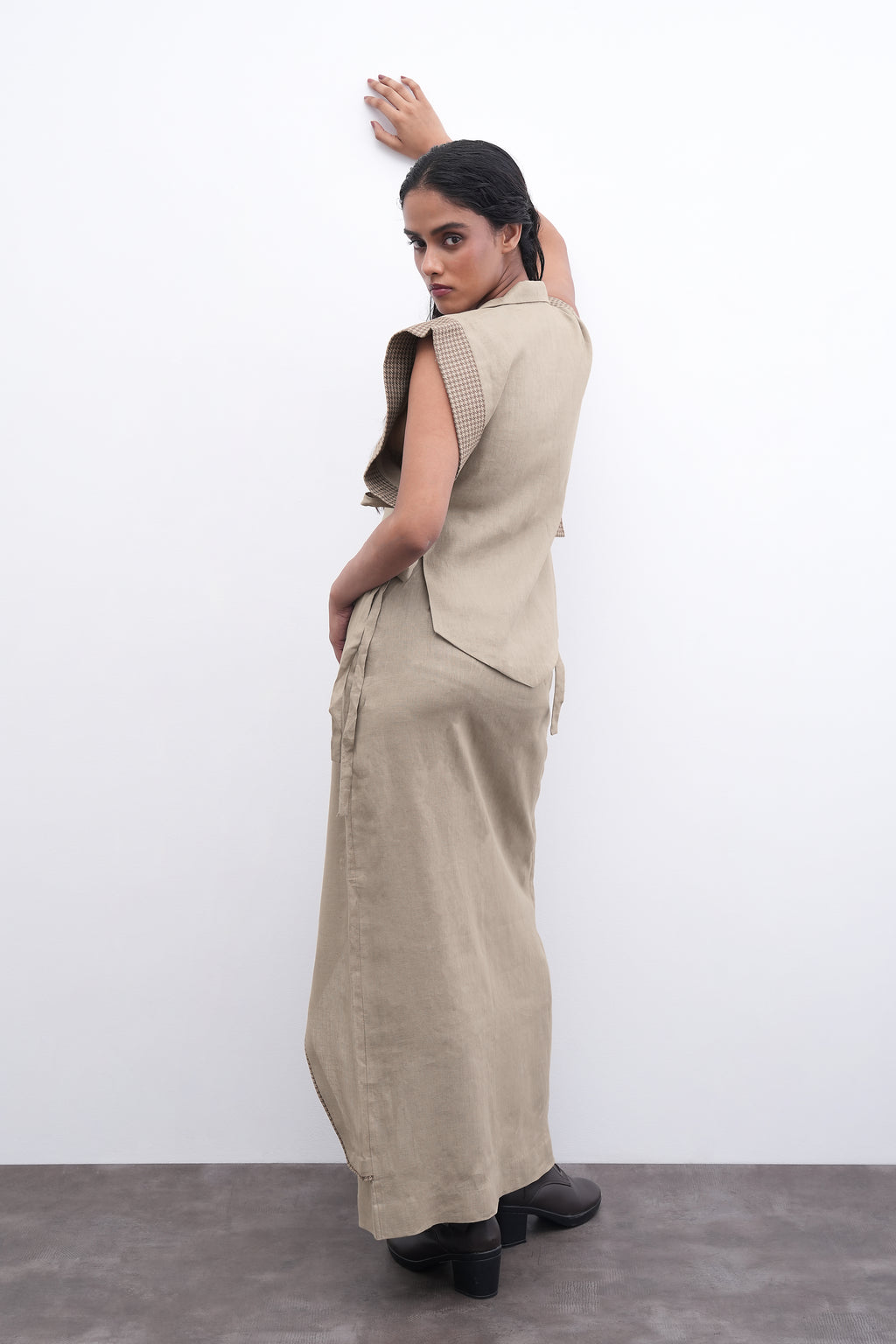 CAPE OF COMMAND Blazer/Skirt Duo