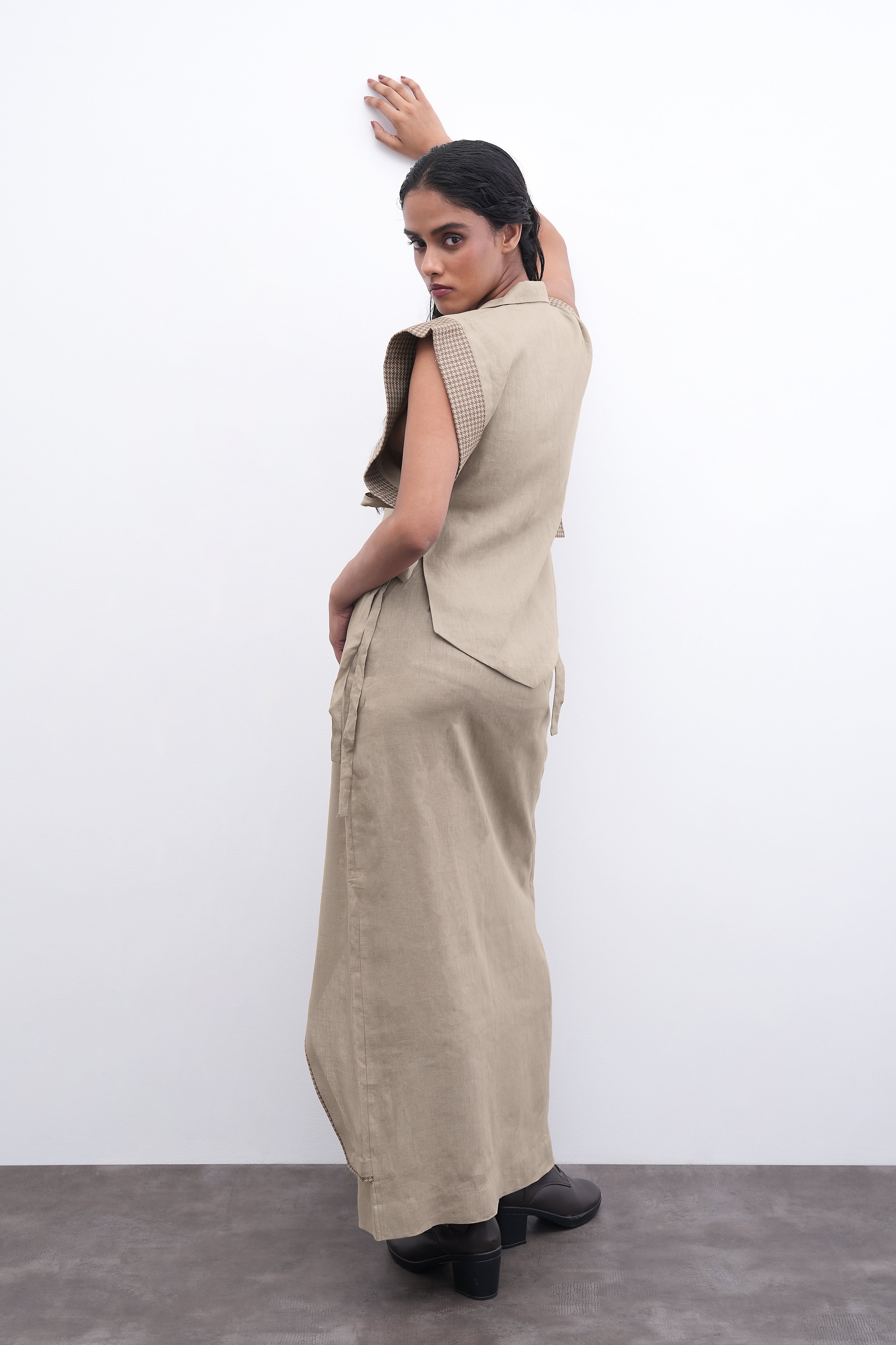 CAPE OF COMMAND Blazer/Skirt Duo