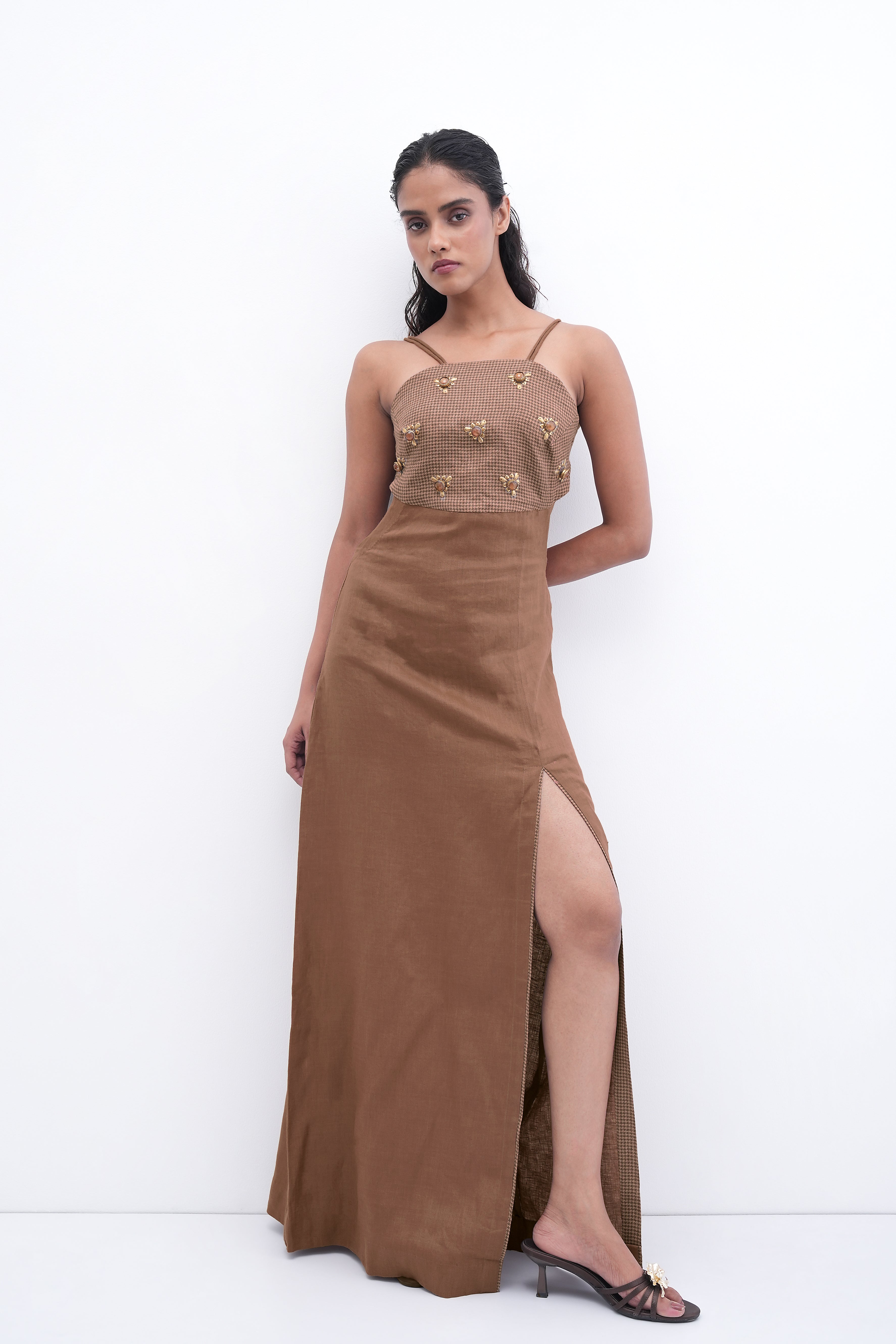 SNEAK A PEEK! Floor Length Dress