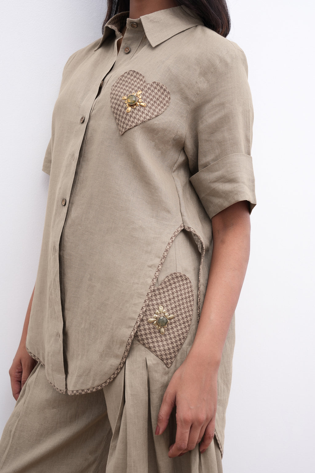 PLEATS & PULSE Shirt/Pant Duo