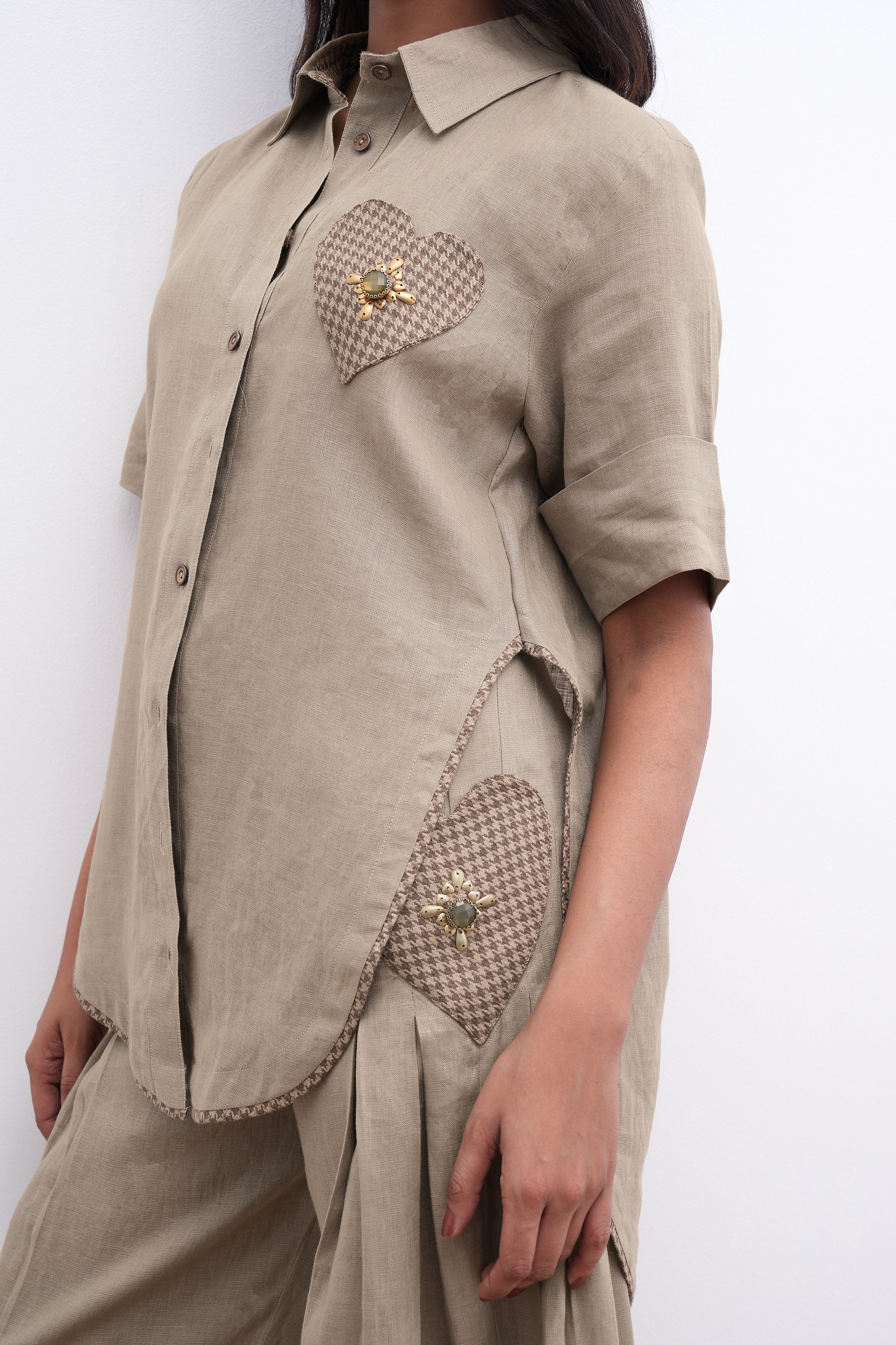 PLEATS & PULSE Shirt/Pant Duo
