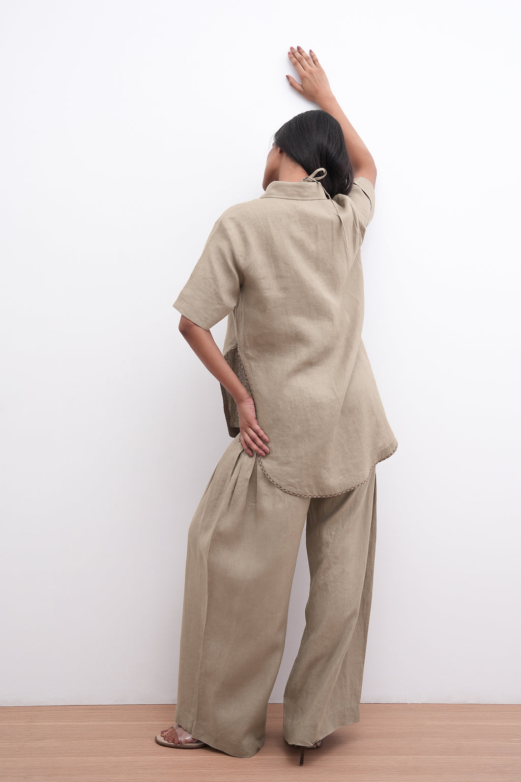 PLEATS & PULSE Shirt/Pant Duo