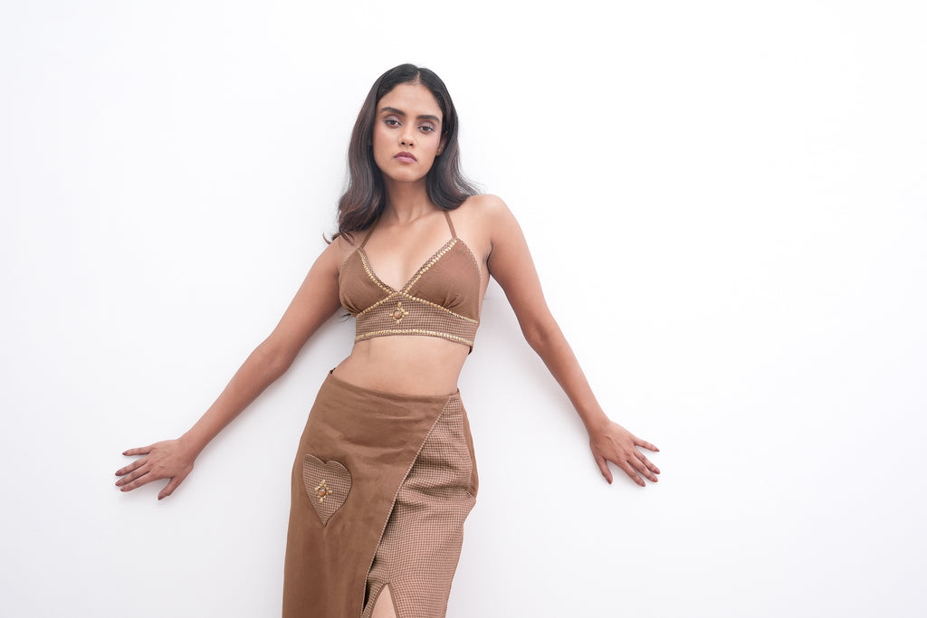 POWER PAIR Bralette/Long Skirt Duo