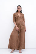 soft beats blazer/palazzo duo