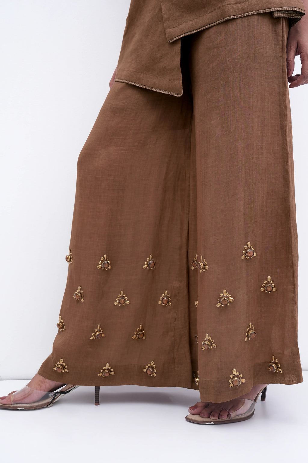 soft beats blazer/palazzo duo