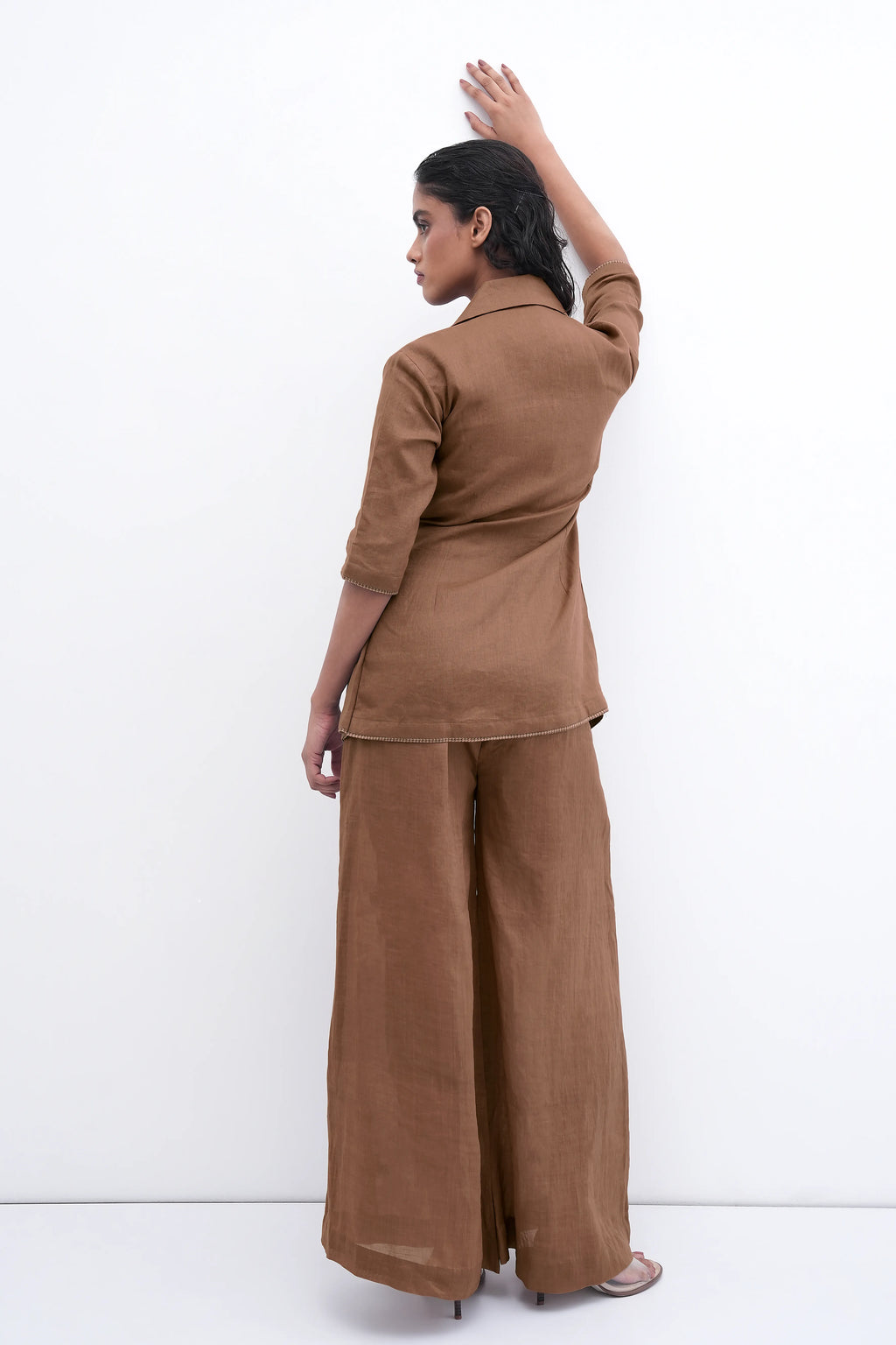 soft beats blazer/palazzo duo