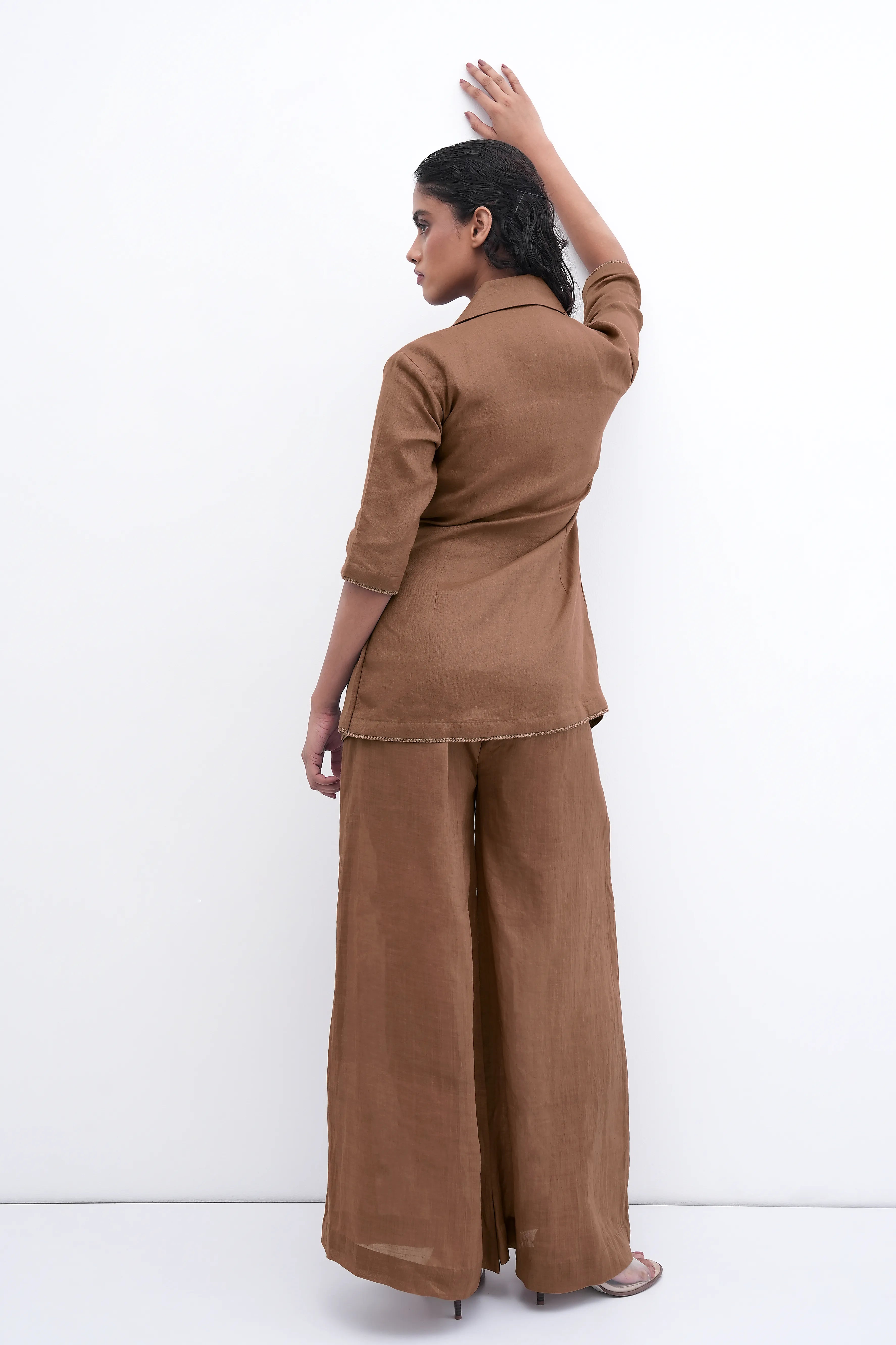 soft beats blazer/palazzo duo